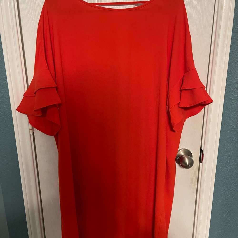 Orange dress